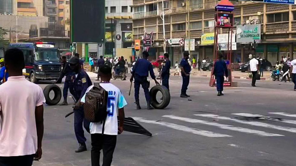 Manifestations devant l’ambassade des États-Unis à Kinshasa