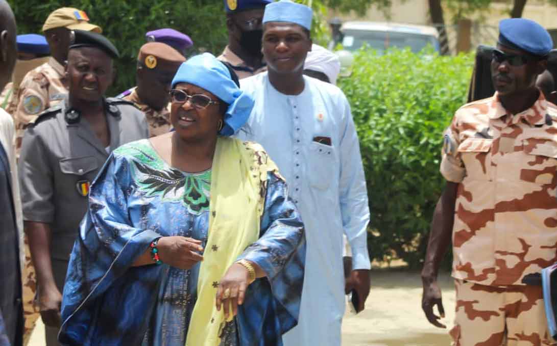 La déléguée générale en visite dans la commune du 2ᵉ arrondissement de la ville de N&rsquo;Djaména