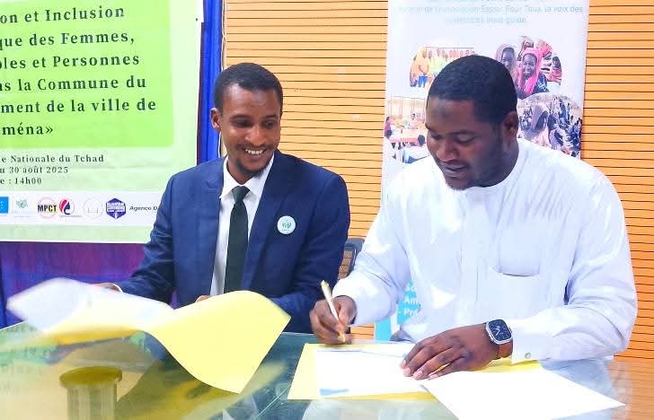 N’Djaména : lancement d’un projet pour l’autonomisation des femmes et des personnes vulnérables