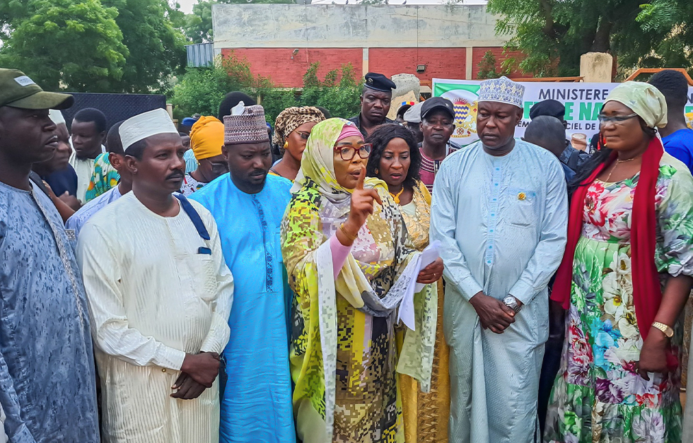 N’Djaména : lancement de la vente subventionnée de denrées alimentaires dans le 6ᵉ arrondissement