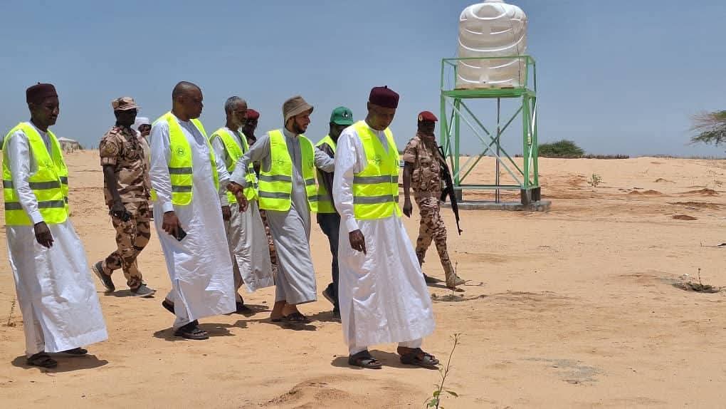 Kanem : Visite du site de reboisement de Bara par une délégation saoudienne