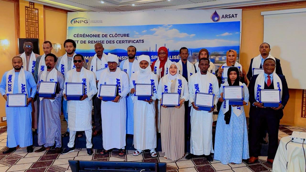 L’ARSAT et l’INPG forment 20 inspecteurs pour moderniser le secteur pétrolier tchadien
