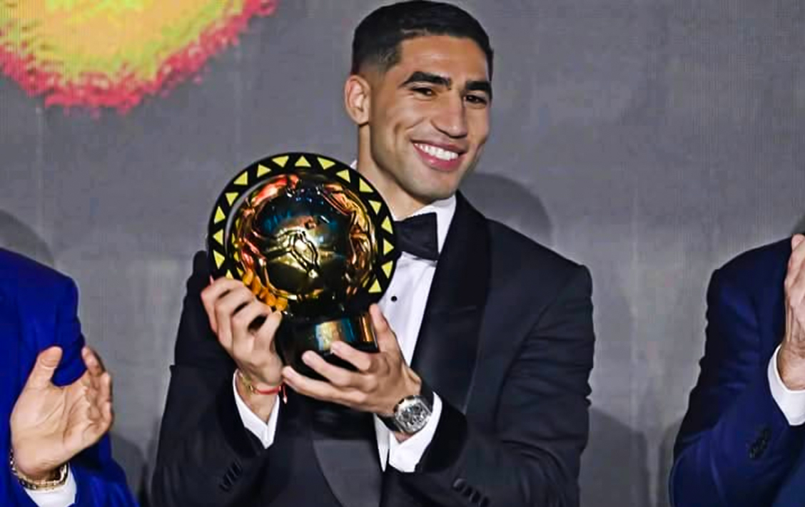 Hakimi, roi d’Afrique : l’arrière droit du PSG récompensé