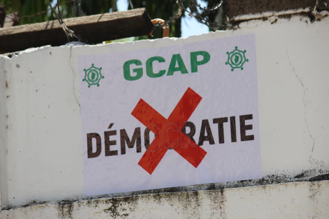 GCAP annonce la mort de la démocratie au Tchad et ferme ses sièges