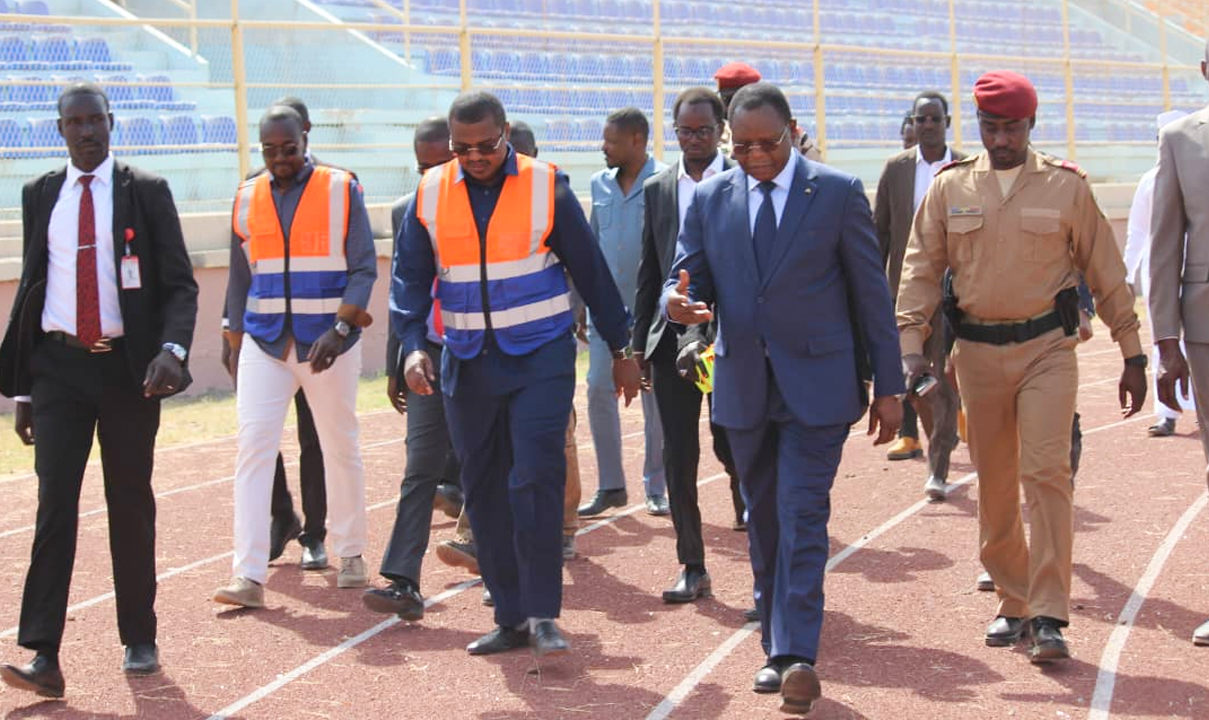 Stade Idriss Mahamat Ouaya : le Premier ministre donne un ultimatum d’un mois à l’entreprise Al-Matar