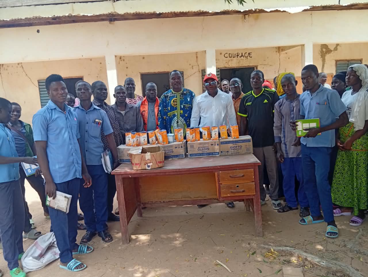 Mayo-kebbi Oueste : la cellule de l’UNDR renforce ses bases et apporte un appui aux établissements scolaires à Zagueré